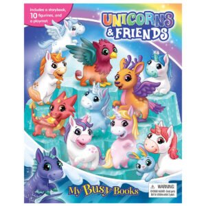 Phidal Unicorns My Busy Books - Multi color