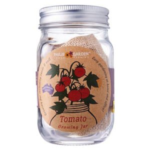 Paris Garden Mason Tomato Growing Jar - Transparent
