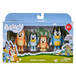 Bluey S1 FIGURE 4PK - FAMILY PK