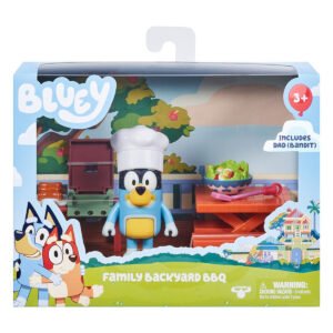 Bluey S3 MINI PLAYSET - FAMILY BACKYARD BBQ