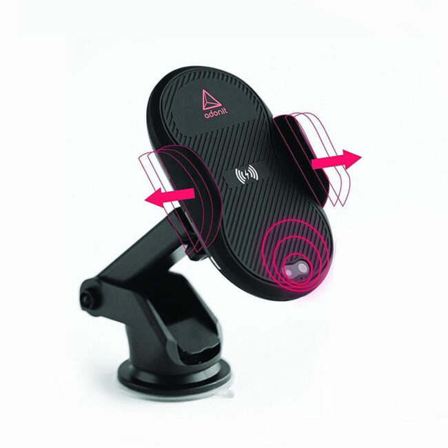 Adonit ADONIT Auto Clamping Sensor Wireless Charging Mount & Dash 10W Fast Charge Plus Adapter in UAE