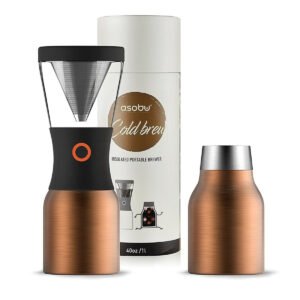 Asobu ASOBU Coldbrew Insulated Portable Brewer Copper