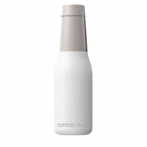 Asobu ASOBU Oasis Vacuum Insulated Double Walled Water Bottle White 600 ml