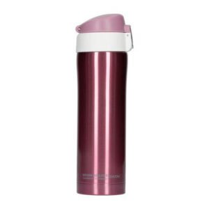 Asobu ASOBU Diva Insulated Vacuum Beverage Thermos Container Pink White