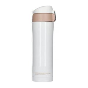 Asobu ASOBU Diva Insulated Vacuum Beverage Thermos Container White Brown