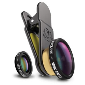 Blackeye BLACK EYE Universal HD Combo Lens Set HD Wide Angle lens & HD Macro lens, Camera Attachment Lens
