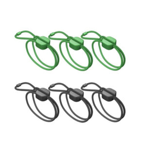 Bluelounge BLUELOUNGE Pixi Multi-Purpose Ties Medium Green & Black in UAE