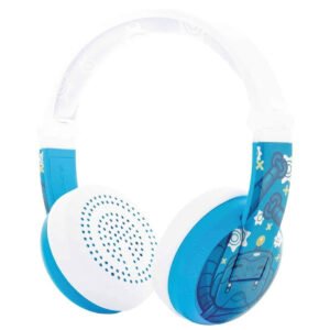 BuddyPhones BUDDYPHONES Wave Bluetooth Headphones Waterproof Robot - Blue