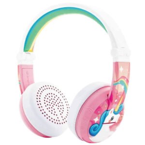 BuddyPhones BUDDYPHONES Wave Bluetooth Headphones Waterproof Unicorn - Pink