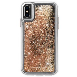 Case-Mate CASE-MATE Waterfall Case for iPhone XS/X Gold