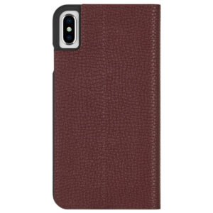 Case-Mate CASE-MATE Barely There For iPhone XS Max - Folio Brown
