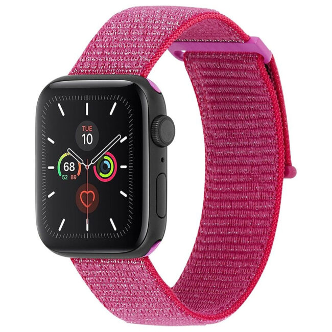 st-ce-cm-cm041678-01.jpg Case-Mate CASE-MATE 42-44mm Apple Watch Nylon Band – Metallic Pink in UAE