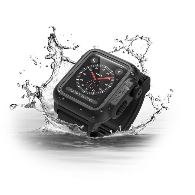 st-ct-cat-42wat3-blk-01.jpg Catalyst CATALYST 42MM Series 3 Waterproof Case For Apple Watch Stealth Black in UAE