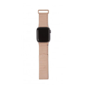 Decoded DECODED 42-44mm Leather Magnetic Traction Strap for Apple Watch Series 5, 4, 3, 2, and 1 – Pink in UAE