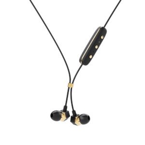 Happy Plugs HAPPY PLUGS Ear Piece Wireless Earbuds  Black & Gold