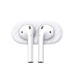 KeyBudz KEYBUDZ AirDockz Magnetic Dock Accessory for Airpods 1 & 2 - White