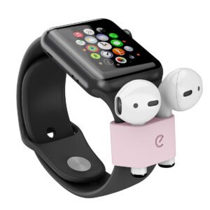 KeyBudz KEYBUDZ PodLokz for Airpods Generation 1 and 2 - Blush Pink