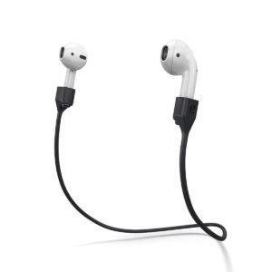 KeyBudz KEYBUDZ PodStrapz for Airpods Generation 1 and 2 - Black