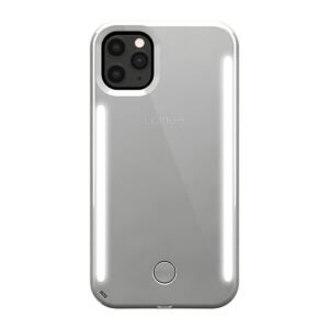 LuMee LUMEE Duo Phone Case with Selfie Light for iPhone 11 Pro Max - Silver Mirror