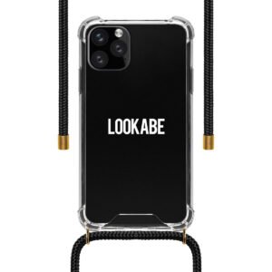 Lookabe LOOKABE Necklace Clear Case with Cord for iPhone 11 Pro - Black