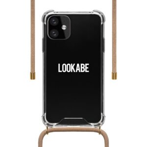 Lookabe LOOKABE Necklace Clear Case with Cord for iPhone 11 - Nude