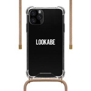Lookabe LOOKABE Necklace Clear Case with Cord for iPhone 11 Pro Max - Nude