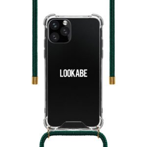 Lookabe LOOKABE Necklace Clear Case with Cord for iPhone 11 Pro - Green