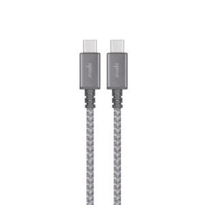 Moshi MOSHI Integra USB-C To USB-C Charge / Sync Cable – Titanium Gray in UAE