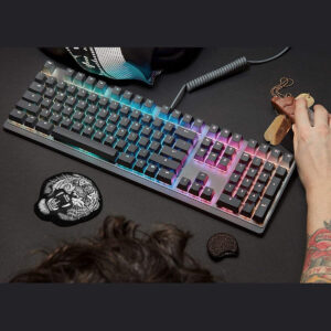 Mionix MIONIX Wei Mechanical Keyboard US layout – PC and macOS  – RGB backlight (Black/Gray) in UAE
