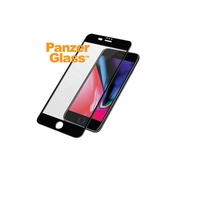 PanzerGlass PANZERGLASS Case Friendly – Jet Black / Black for iPhone 8/7/6S/6 in UAE