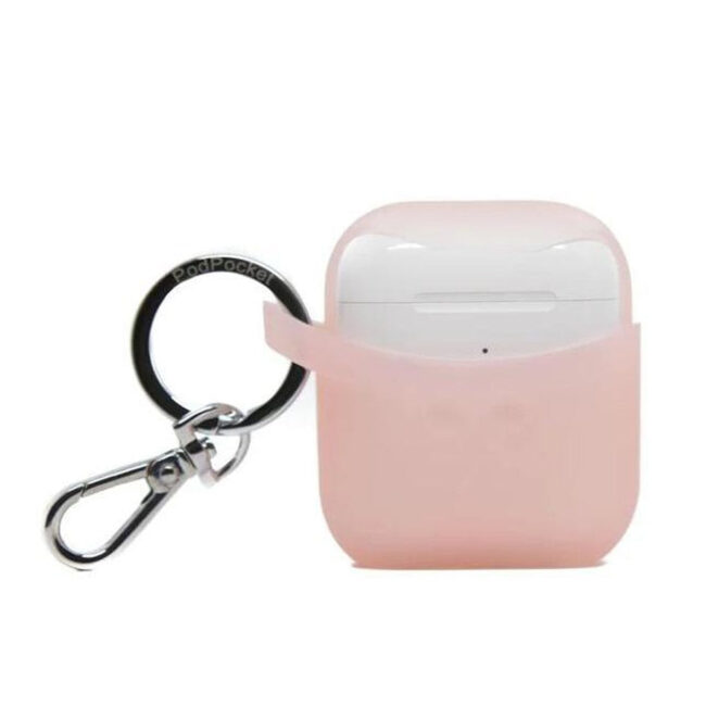 PodPocket PODPOCKET Silicone Case for Apple AirPods – Scoop Collection – Pink in UAE