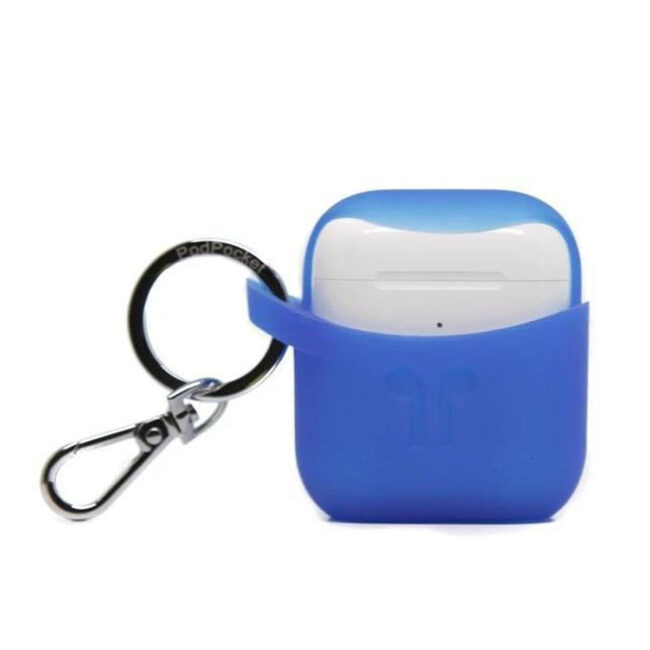 PodPocket PODPOCKET Silicone Case for Apple AirPods – Scoop Collection – Dark Blue in UAE