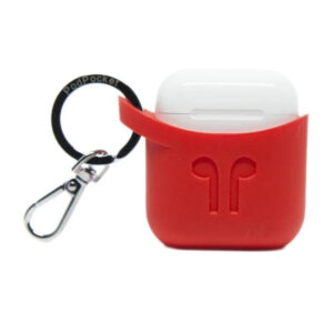 Pod Pocket PODPOCKET Silicone Case for Apple AirPods Blazing Red in UAE