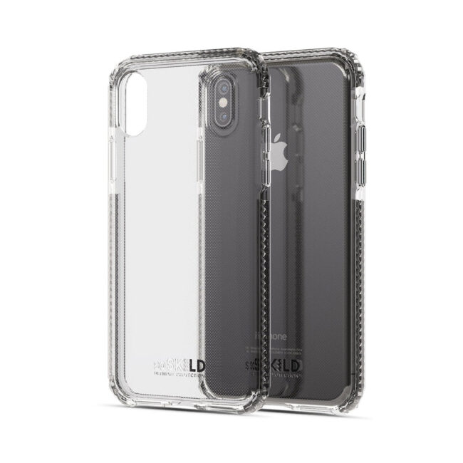 st-sd-sos-imptem-0001-01.jpg SoSkild SO SKILD iPhone XS/X Defend Heavy Impact Case and Tempered Glass Screen Protector in UAE