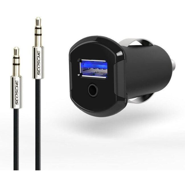 st-se-sc-usbca-01.jpg Scosche SCOSCHE Strike Drive AUX Converter and Charger For Lightning Devices in UAE