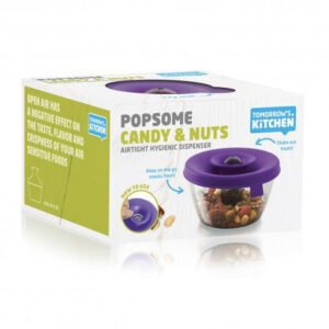 TOMORROW"S KITCHEN PopSome Nut and Candy Dispenser Purple