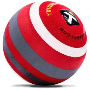 TRIGGER POINT Deep Body Tissue Mbx - 2.5 Inch Massage Ball - Red/Black
