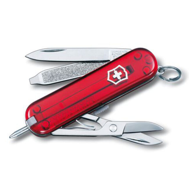 Victorinox Pocket Knife Signature Ruby Translucent in UAE