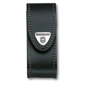 Victorinox Belt Pouch Black Leather