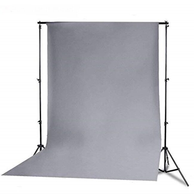 Visico Cloth-Muslin Background 3X6Mtr Grey in UAE