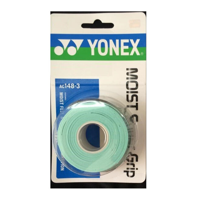 Yonex Moist Super Grip Tape Water Green AC 148EX 3 in UAE