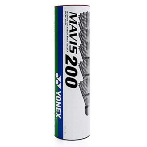 Yonex Mavis 200 White Slow (1*6) Green Cap Shuttlecock