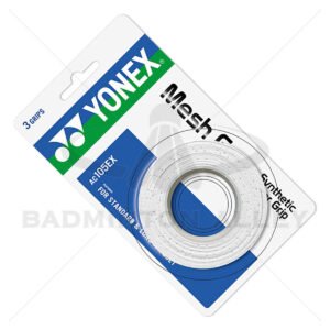 Yonex Ac 105Ex Mesh Grap (3 Wraps) White Tape