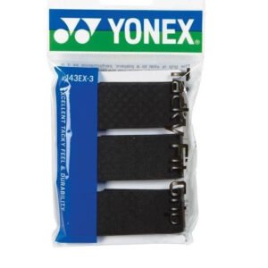 Yonex Ac143Ex-3 Tacky Fit Grip Black Tape