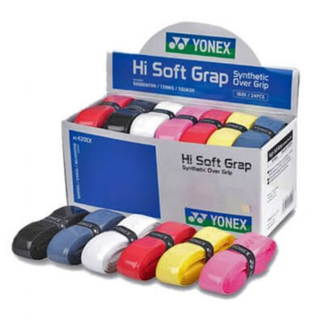 ynx-625-01.jpg Yonex Ac 420Ex Hi Soft Grip Assorted ( 24 Pc/Box) in UAE