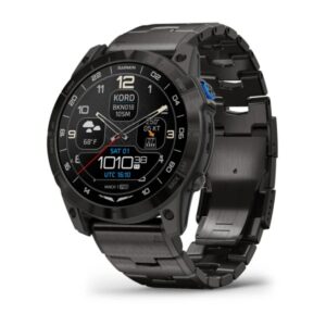 Garmin D2 Mach 1 Pro Aviator Smartwatch With Vented Titanium Bracelet