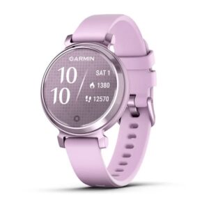 GARMIN Lily 2 – 35mm, Lilac | Hidden Display and Patterned Lens Smartwatch with Upto 5 Days of Battery Life | Women’s Watch wth Fitness Tracking & Sports Apps | Body Battery Energy Monitoring