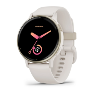 GARMIN Vivoactive 5 – 42mm, Ivory | AMOLED GPS Fitness Smartwatch | Upto 11 Days of Battery Life | 30+ Sports Apps, Advanced Health Monitoring, Sleep Tracking, Music | Body Battery Monitoring