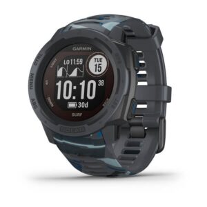 Garmin Instinct Solar Surf Edition Gps Watch Pipeline Ww