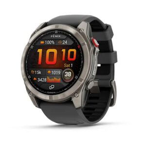 GARMIN Fenix 8 Pro – 51mm, Graphite/black | Premium AMOLED Multisport GPS Smartwatch | Rugged Design Up to 27 Days of Battery Life | LTE and Inreach features are not supported in the UAE